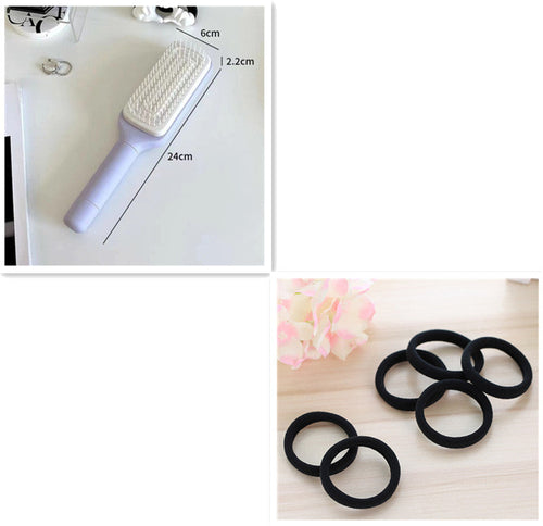 4 In 1 Self Cleaning Hair Brush New Self-Cleaning Anti-Static Massage