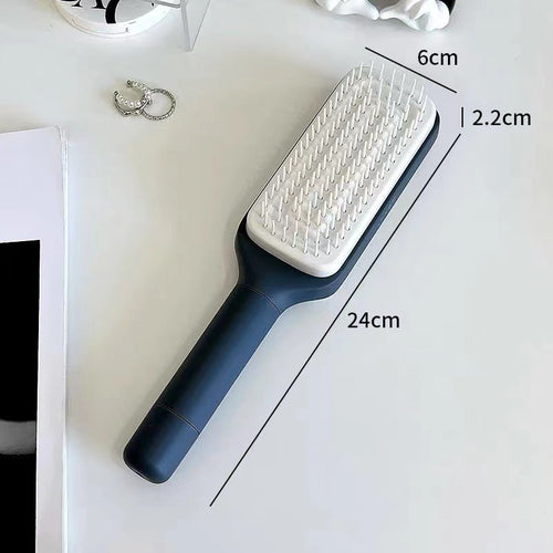 4 In 1 Self Cleaning Hair Brush New Self-Cleaning Anti-Static Massage