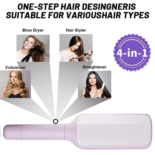 4 In 1 Self Cleaning Hair Brush New Self-Cleaning Anti-Static Massage