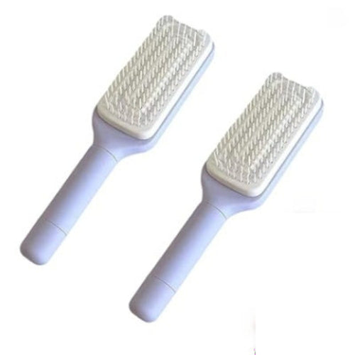 4 In 1 Self Cleaning Hair Brush New Self-Cleaning Anti-Static Massage